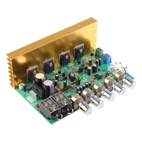 100w100w audio power amplifier board hifi stereo amplification digital reverb microphone amplifier tone board