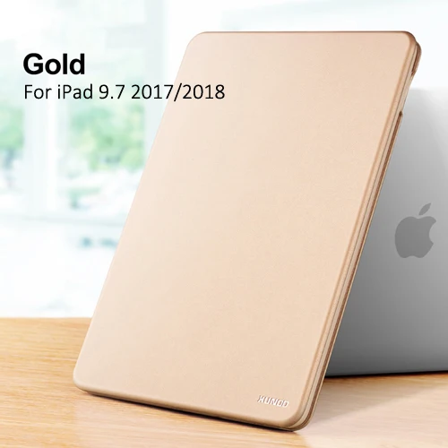 Для iPad Pro 10,5 флип-чехол Xundd роскошный противоударный чехол из искусственной кожи для iPad 9,7 / iPad Mini 4 чехол-кошелек - Цвет: Gold-iPad 9.7