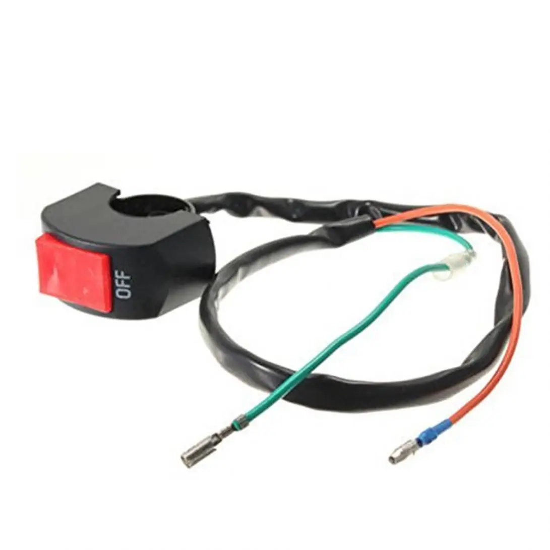 Мотоцикл 7/8 дюймов Универсальный монтажный переключатель руля DC 12V для мотоцикла