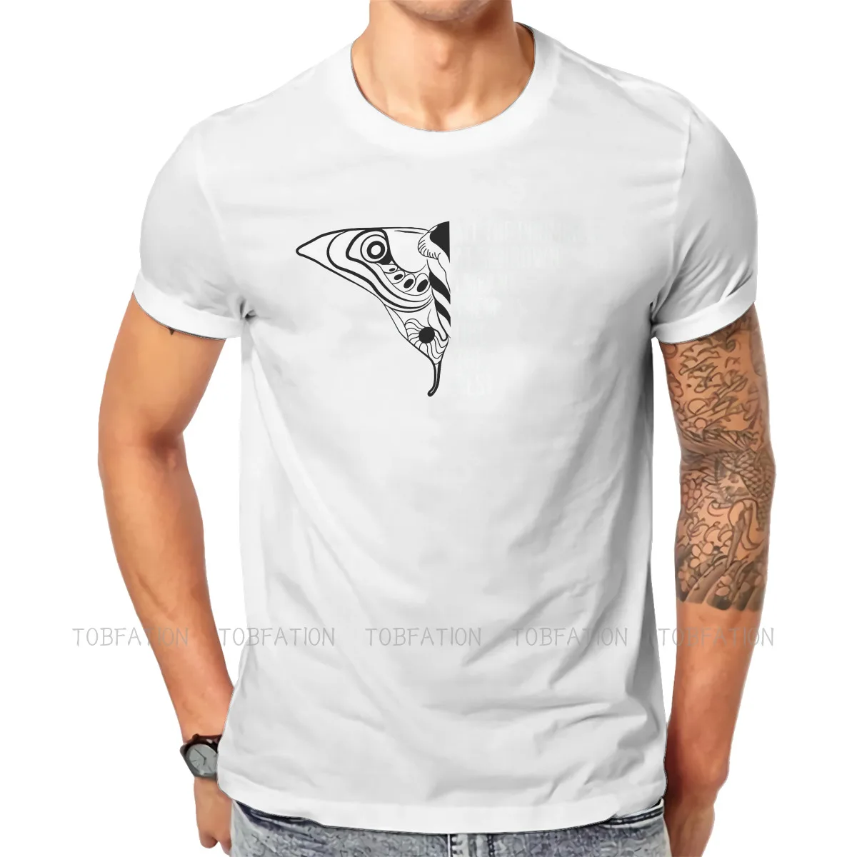 

Promesas Fashion TShirts THE LAST OF US Men Style Fabric Tops T Shirt Round Neck Oversized