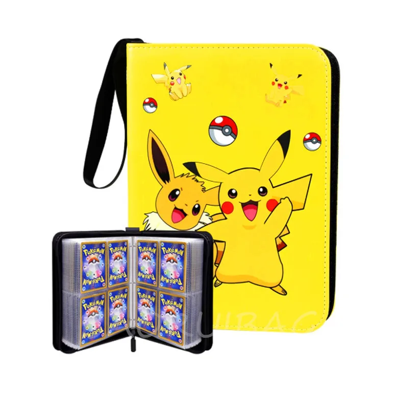 

New Pokemon Cards Holder Album Book Cartoon Anime Game Card EX GX Collectors Folder Top Loaded List Toys Gift 400pcs Card Book
