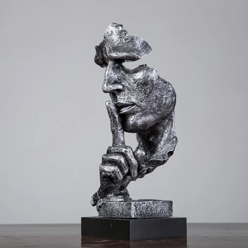 3D статуя украшения для стола абстрактная скульптура аксессуары дома