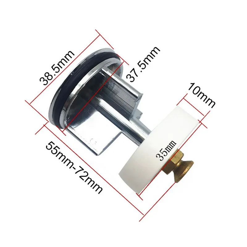 

Wash Basin Round Cover Stopper Button 38mm Popped Up Plug Sink Drain for Home Kitchen Bathtub