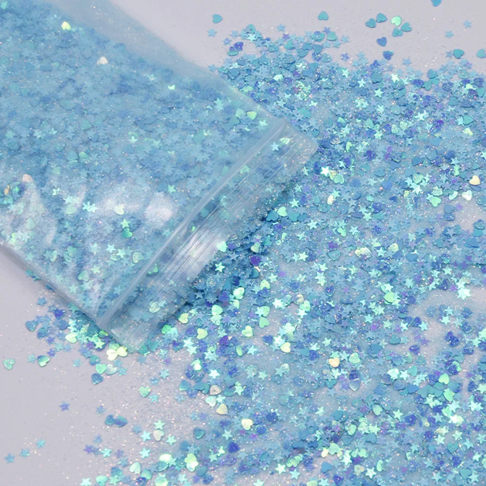 50 г/пакет голографический блестящий для ногтей порошок пигмент DIY чешуйчатый