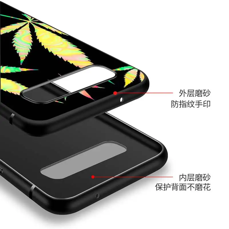 

Art Weed Smoking for Samsung Galaxy Note 20 S20 FE Lite Ultra 10 9 8 Pro S10E S10 5G S9 S8 S7 S6 Plus Black Phone Case