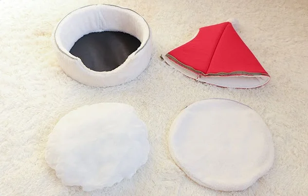 Рождественская кровать для собак и кошек домик рождественской елки домашних