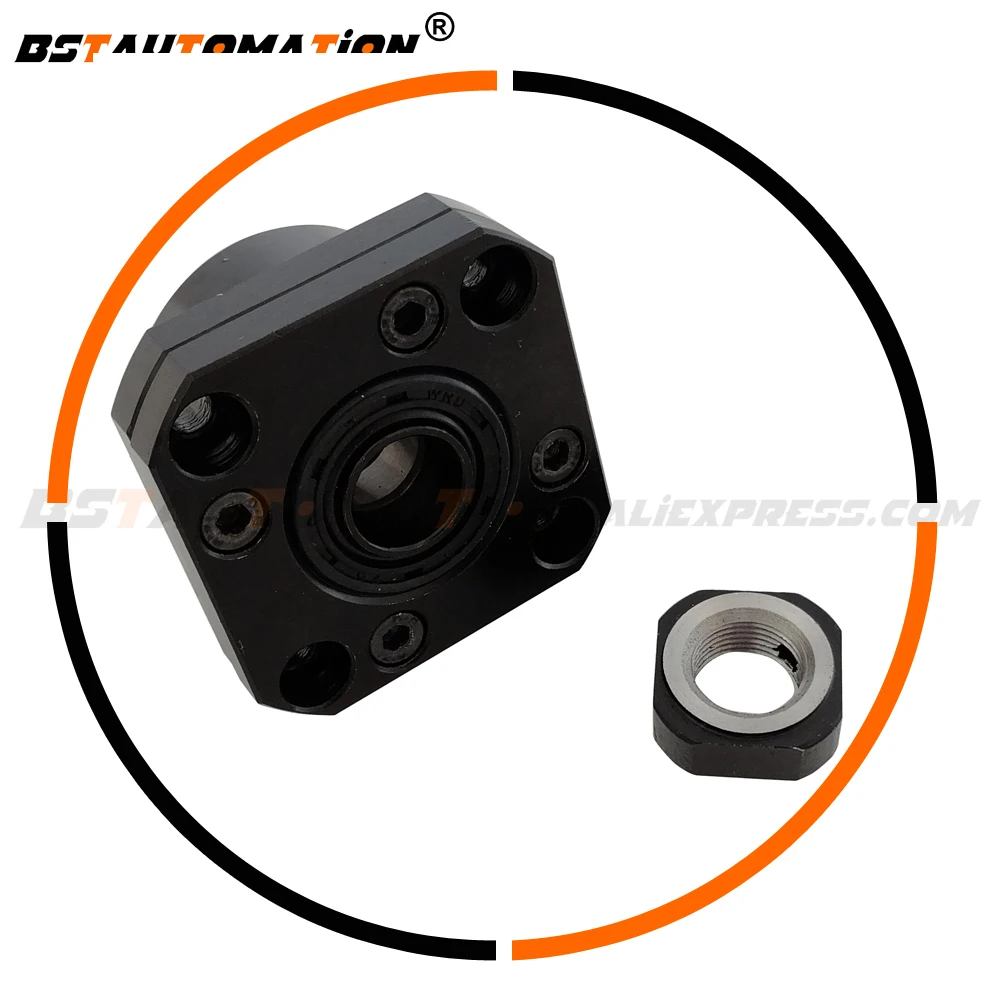 Шаровой винтовой Конец опорный блок FK FF series FK15 FF15 для SFU2005 CNC части|Линейные