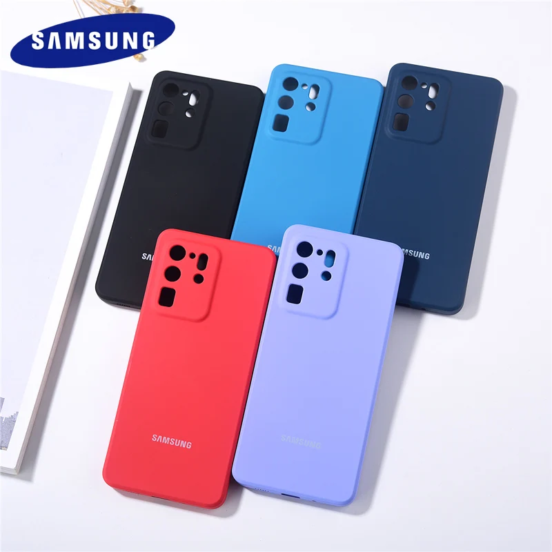 Оригинальный Мягкий силиконовый чехол для Samsung Galaxy Note 20/S20/S21 Ultra 5G Note10 S21 + S20FE
