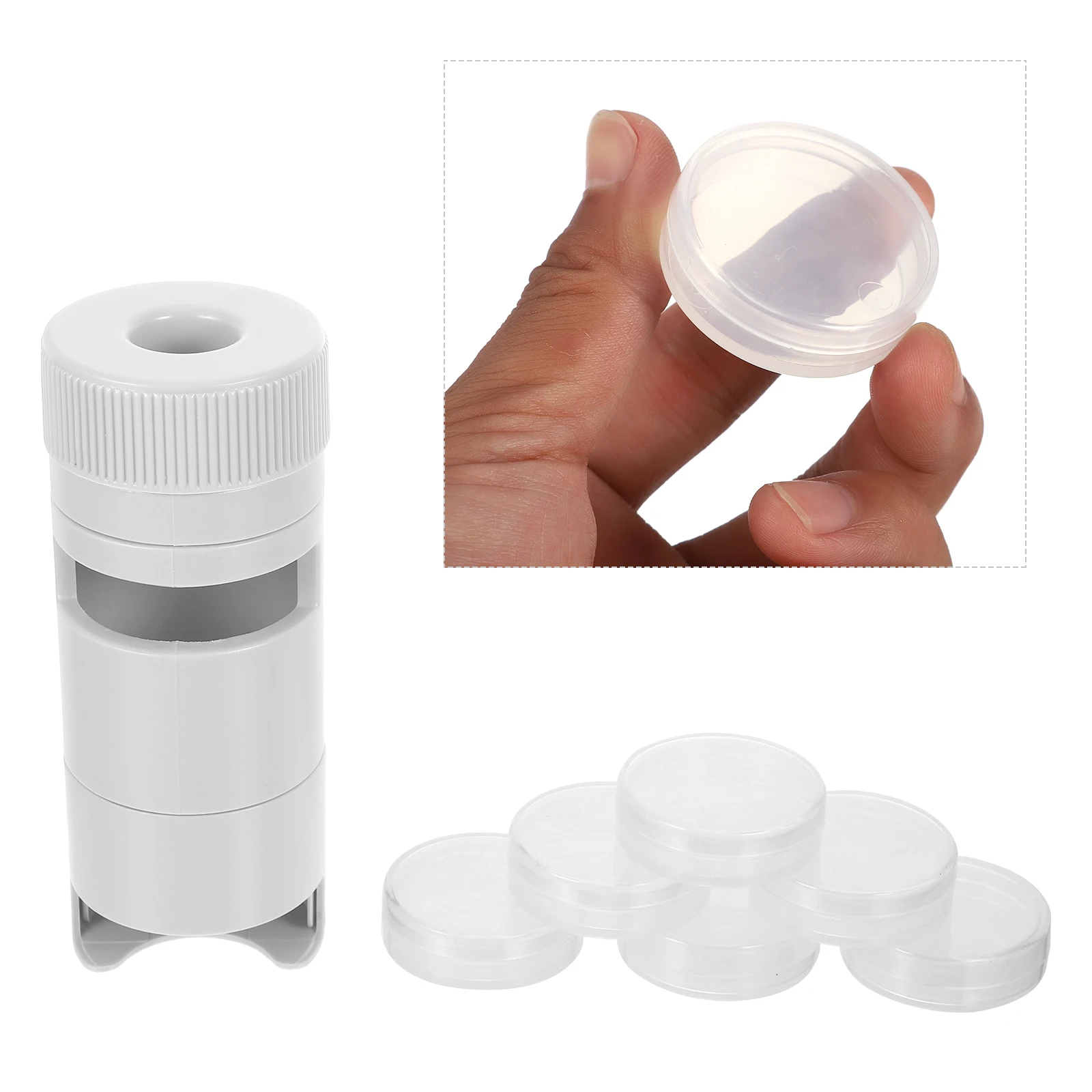 

1pc Practical Multipurpose Convenient Portable Pill Cutter Pill Case for Outdoor