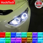 Разноцветный RGB светодиодный ангельские глазки Halo Ring Eye DRL RF пульт дистанционного управления для Infiniti FX QX70 FX35 FX37 FX50 2009 - 2013 Аксессуары