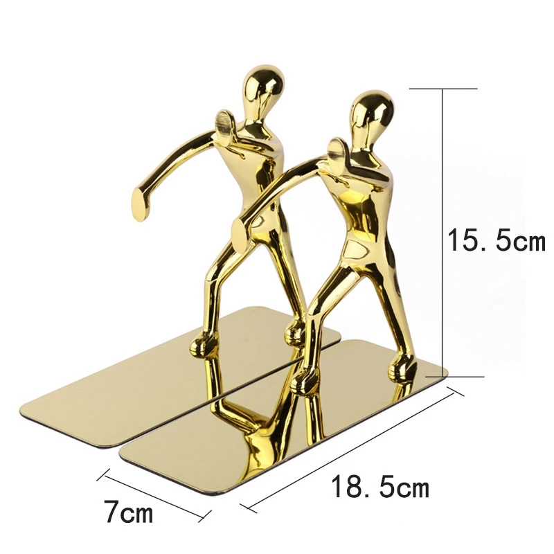 1 пара декоративных книжных концов сверхмощный Мужской конец книги нескользящий