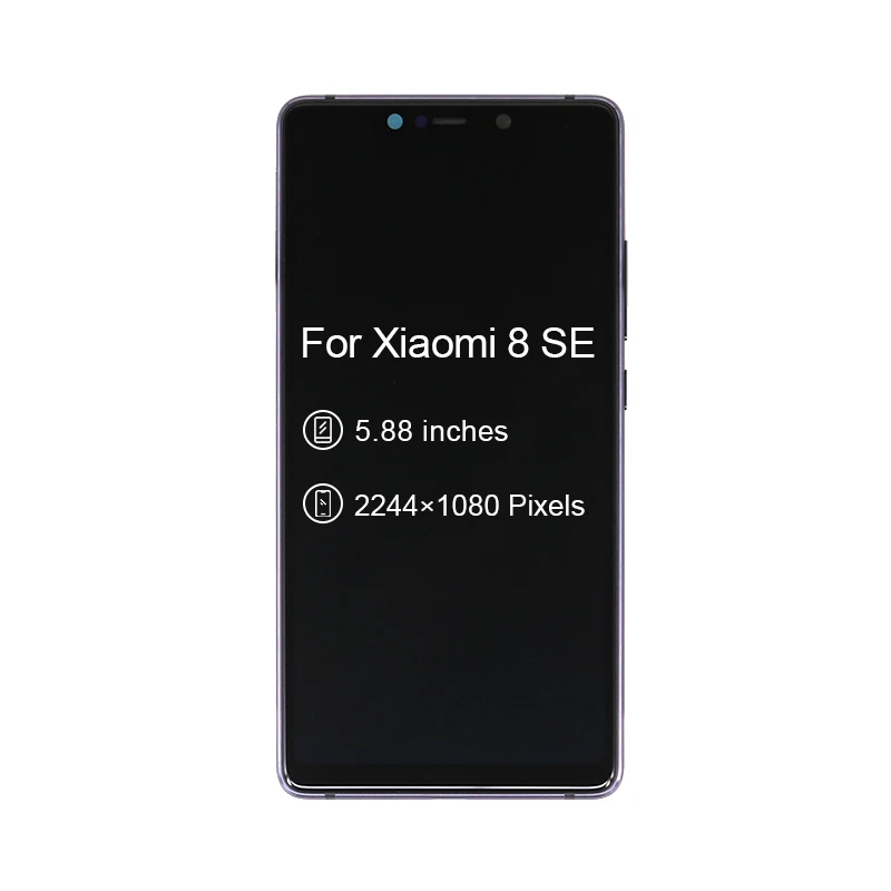 Для Xiaomi Mi 8 SE ЖК-дисплей с рамкой сенсорный дигитайзер сборка панель дисплей для