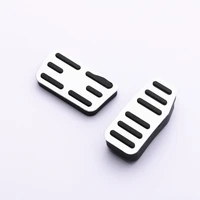aluminum alloy rubber accelerator pedal pads cover kit car styling accessories for honda freed 2016 on gb5678