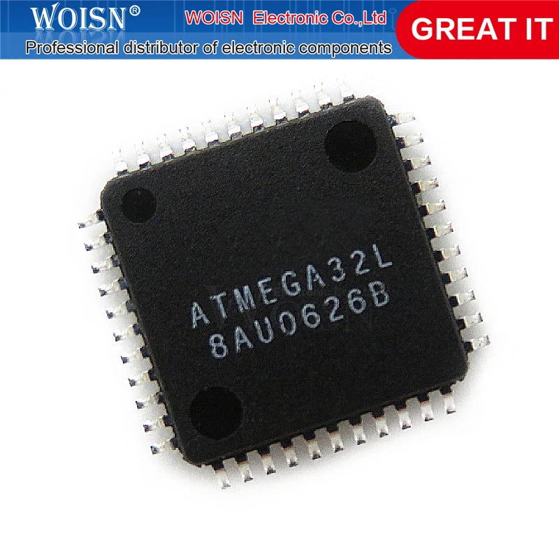 2 шт./лот ATMEGA32A-AU ATMEGA32-16AU ATMEGA32L-8AU ATMEGA32A QFP-44 в наличии | Электронные компоненты и
