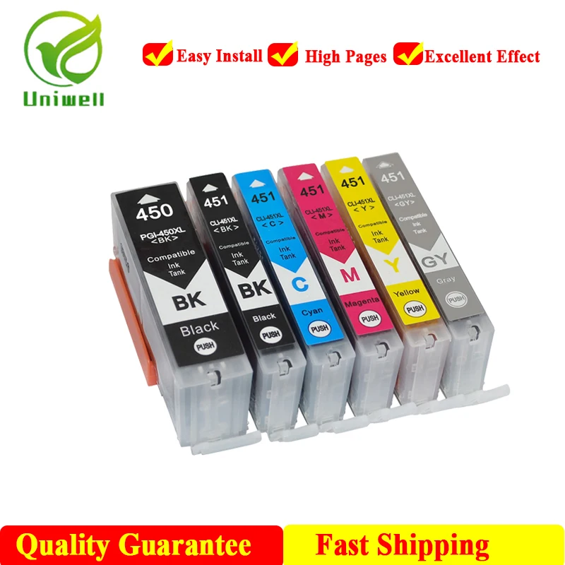 Совместимый чернильный картридж для принтера Canon PIXMA MG6340 MG7140 iP8740 MG7540 IP7240 MG5440