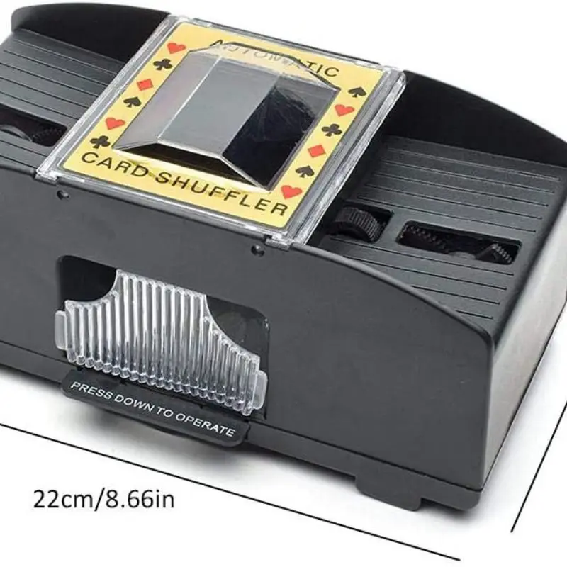 

Board Game Poker Playing Cards Electric Automatic Poker Shuffler Casino Robot Card Shuffler Shuffling Machine Poker Playing Tool