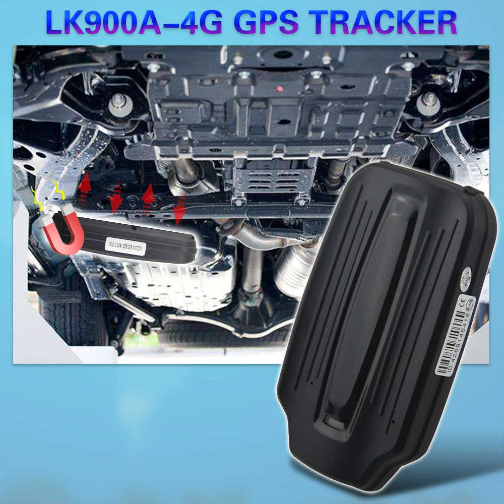 Автомобильный GPS Трекер 4GLTE + GSM трекер большой аккумулятор 6000 мАч длительное