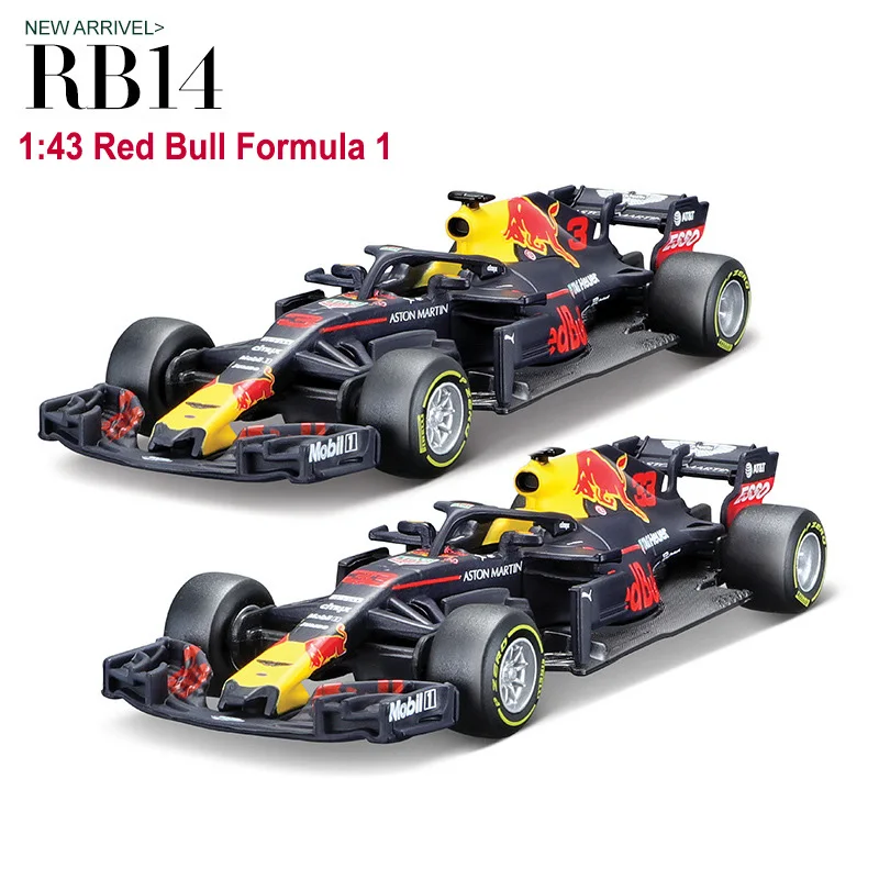 

1:43 RB14 № 33 Формула 1 модель автомобиля Феррари Бенц из сплава гоночная коллекция эксклюзивных гонок