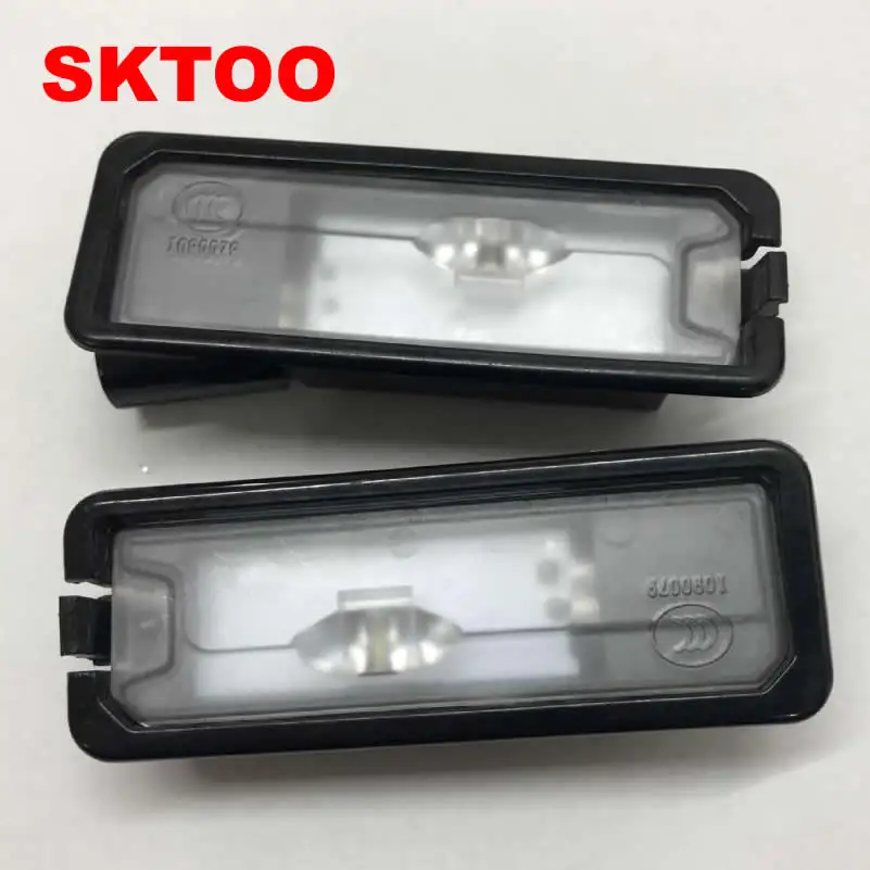 SKTOO 2 шт. светодиодные номерные знаки для Volkswagen Golf 6 MK6 GOLF 7 MK7 Passat B7 CC Scirocco 35D 943 021 A |