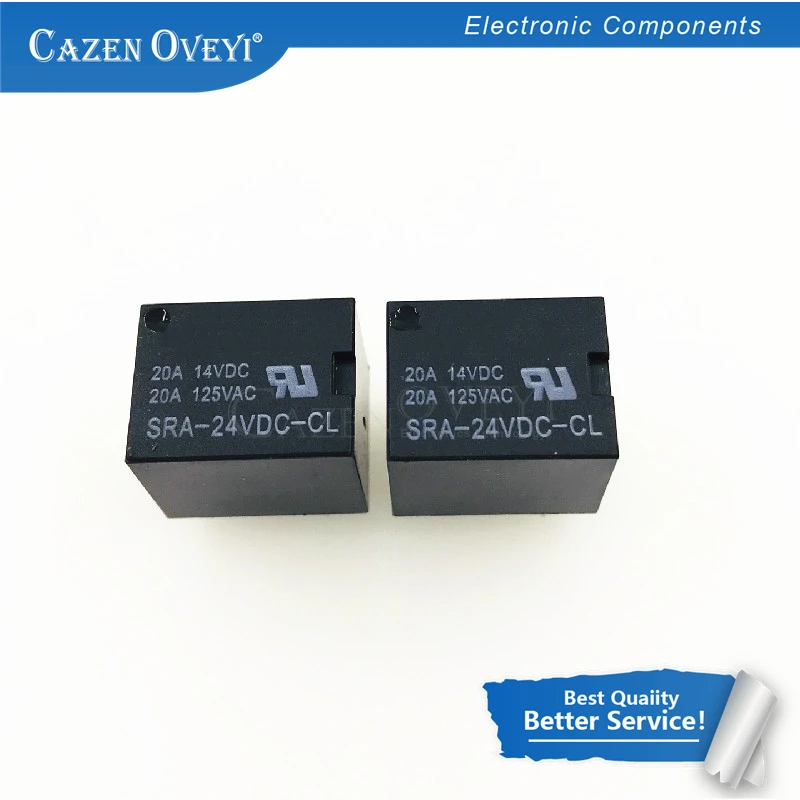 5 шт./лот реле SRA-12VDC-CL SRA-05VDC-CL реле 5 контактов 12В 5В 24В DC Высокое качество T74