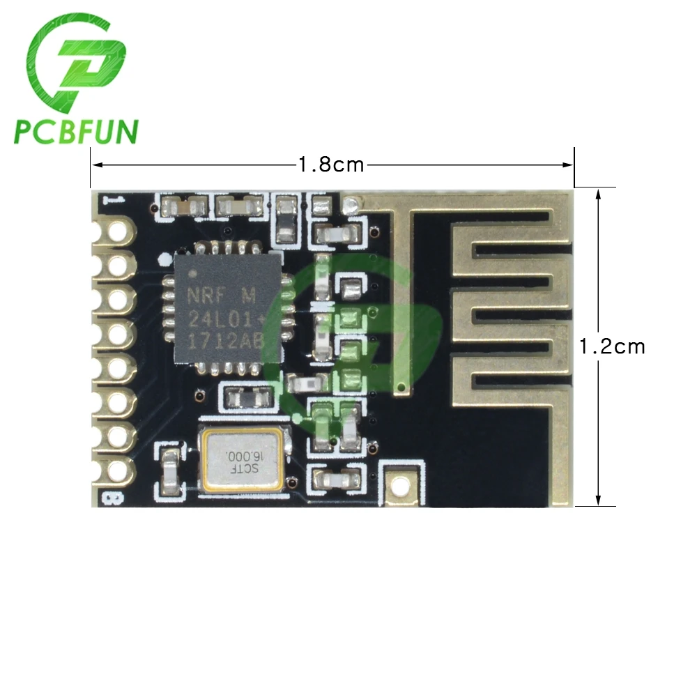 NRF24L01 + модуль беспроводной передачи данных 2 4G/NRF24L01 обновленная версия Мбит/с