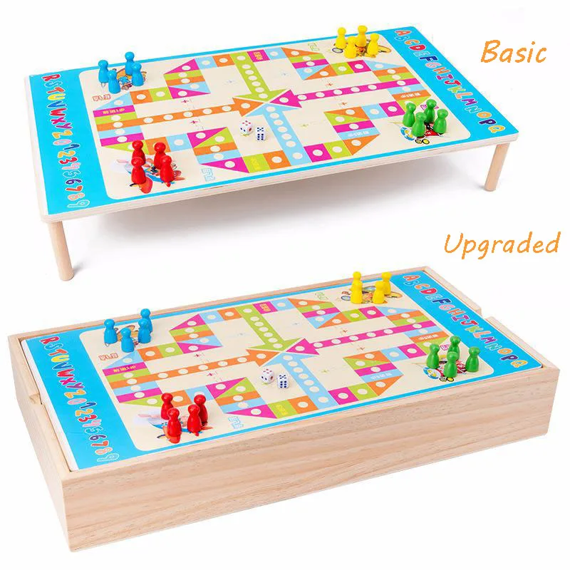 Детские Летающие шахматы буквенно цифровая Рыбалка три в одном игрушка