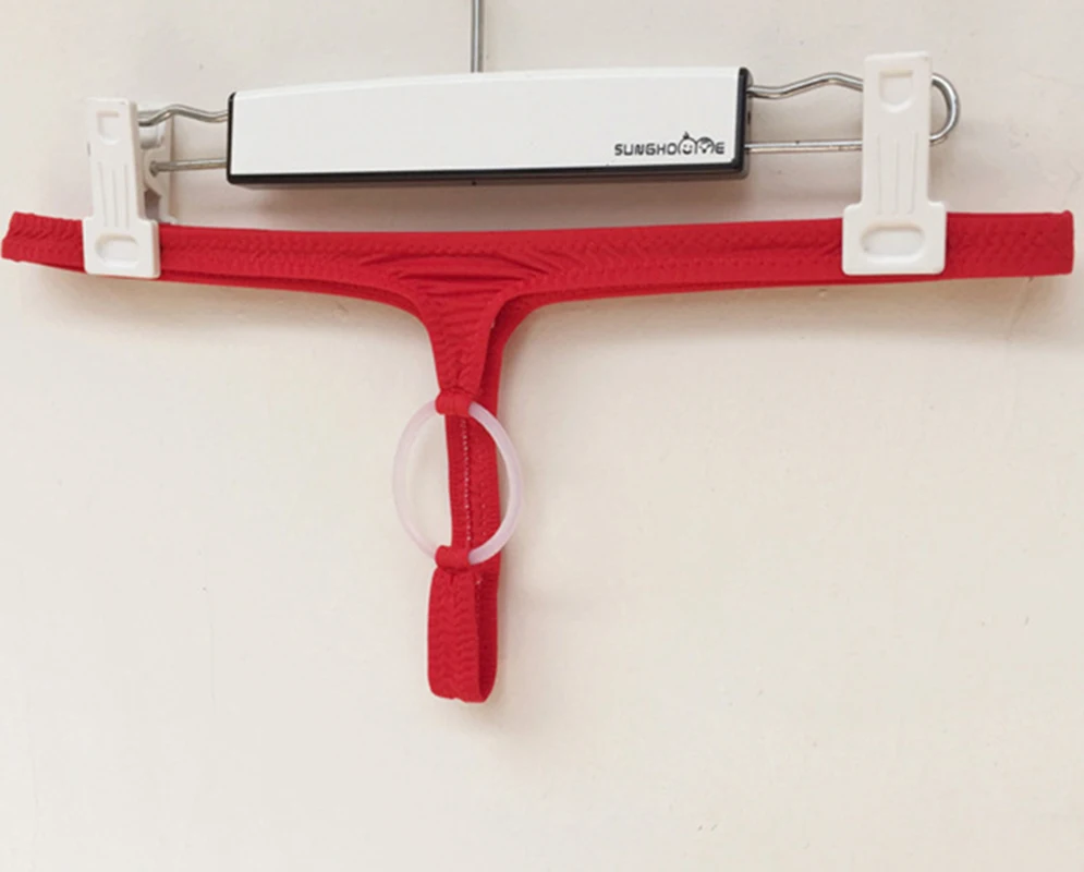 Мужское бесшовное дышащее нижнее белье сексуальное с кольцами белье| |