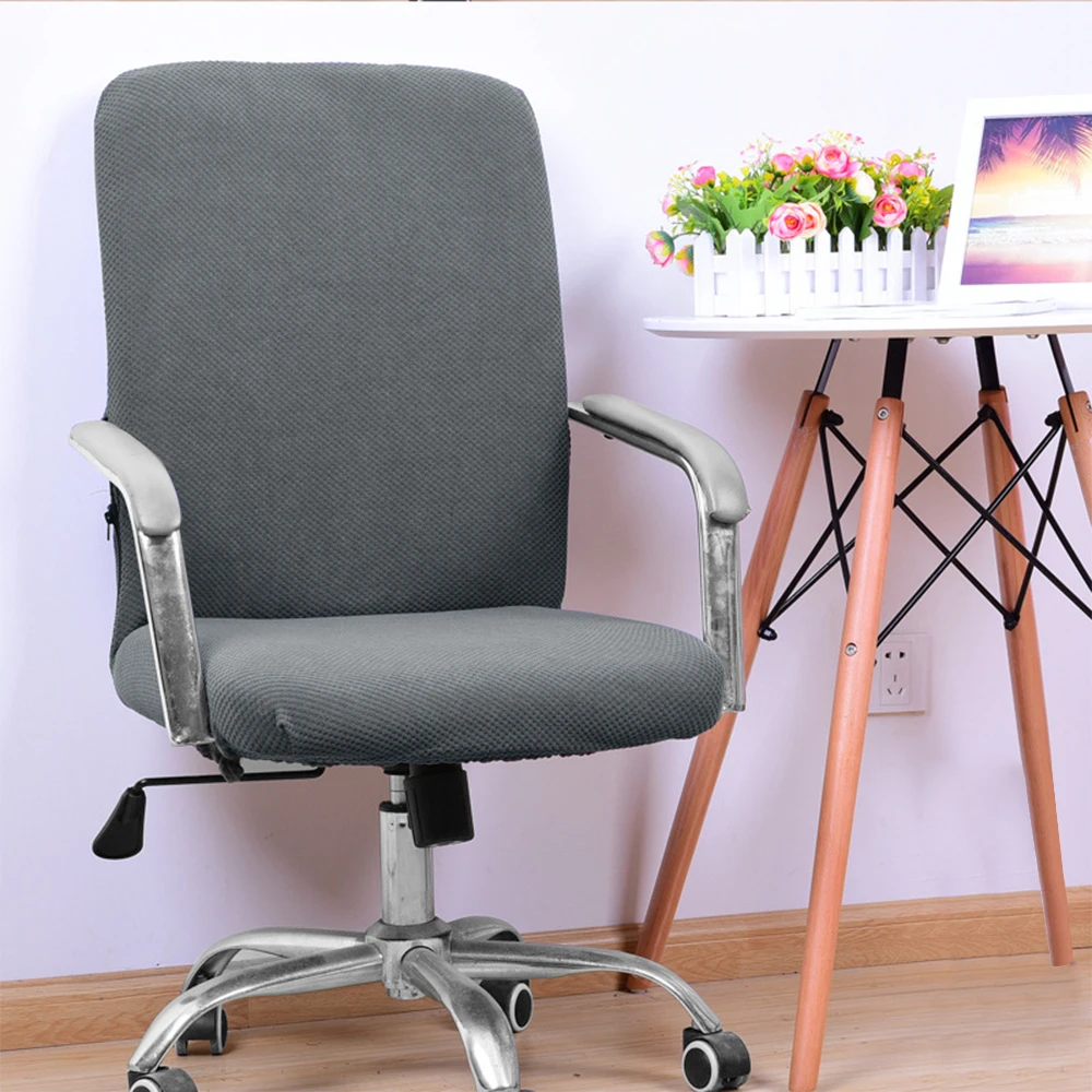 Размеры S/M/L офисные чехлы на стулья из спандекса для компьютера сменные