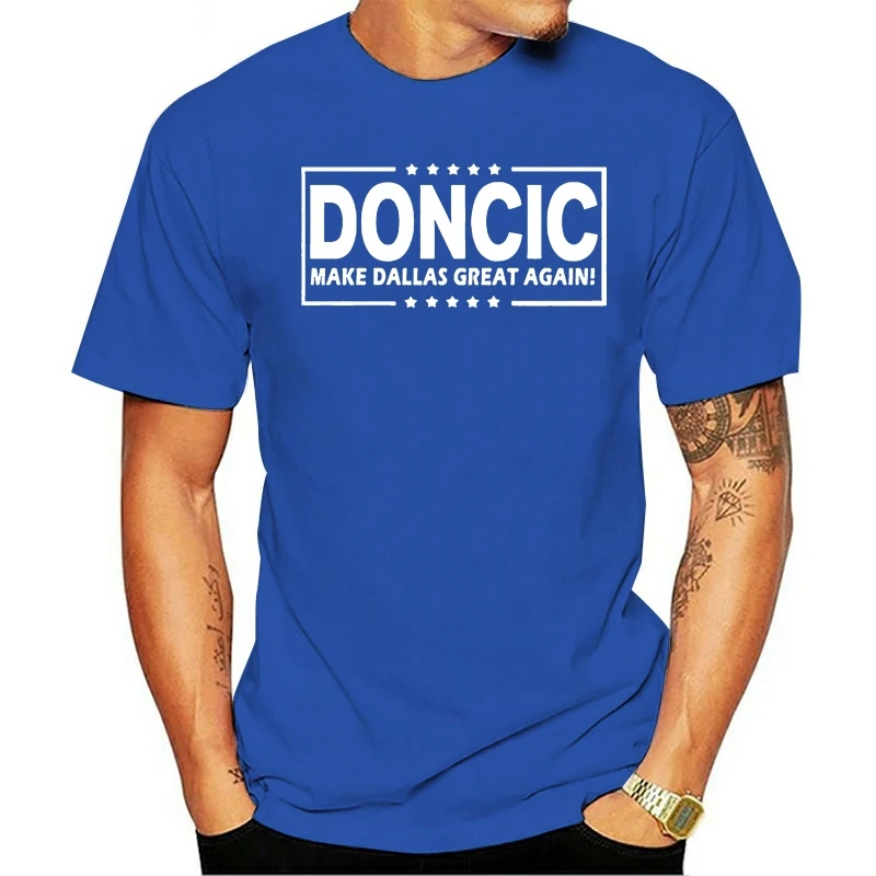 

Men New Luka Doncic Basketball Male Man Top Jersey Make Quality Short Sleeve Men 2021 Casual Stylish Retro t-shirt 100% Cotton