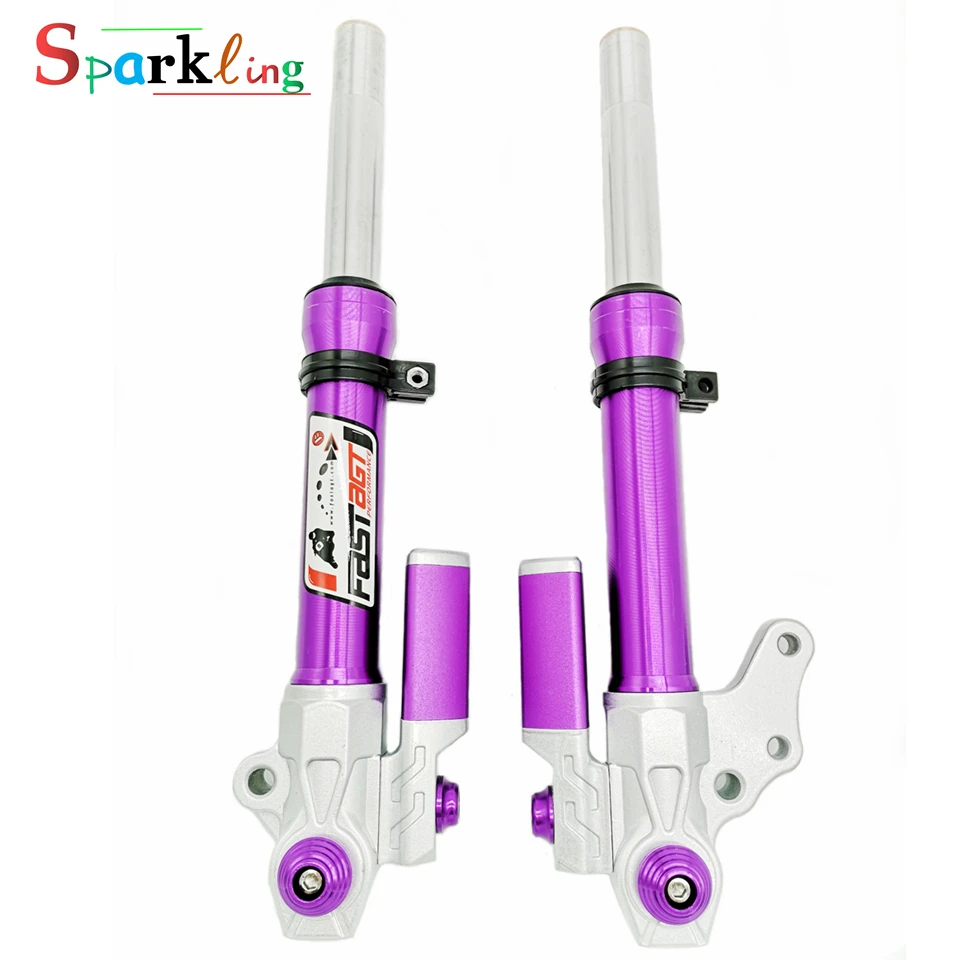 

Universal φ27MM Motorcycle Front Suspension Shock Absorbers Electric-Motorbike Hydraulic Adjustable Rebound Damping Front Shocks