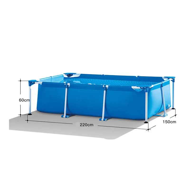 

Spot Inflatable Swimming Pool Frame Above Ground Pool Outdoor Paddling Pool for Kids Adults Easy Set for Backyards QP2