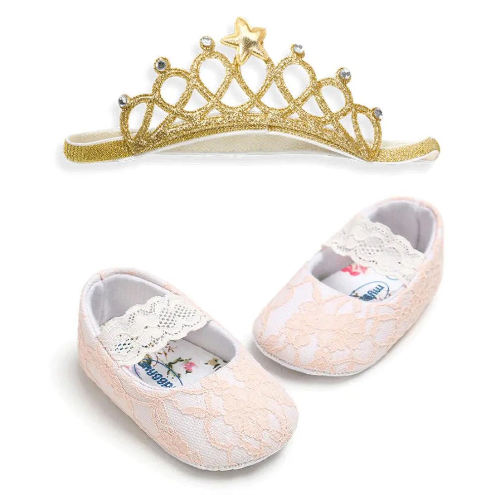 2020 обувь принцессы для новорожденных девочек кружевная детская с цветочным
