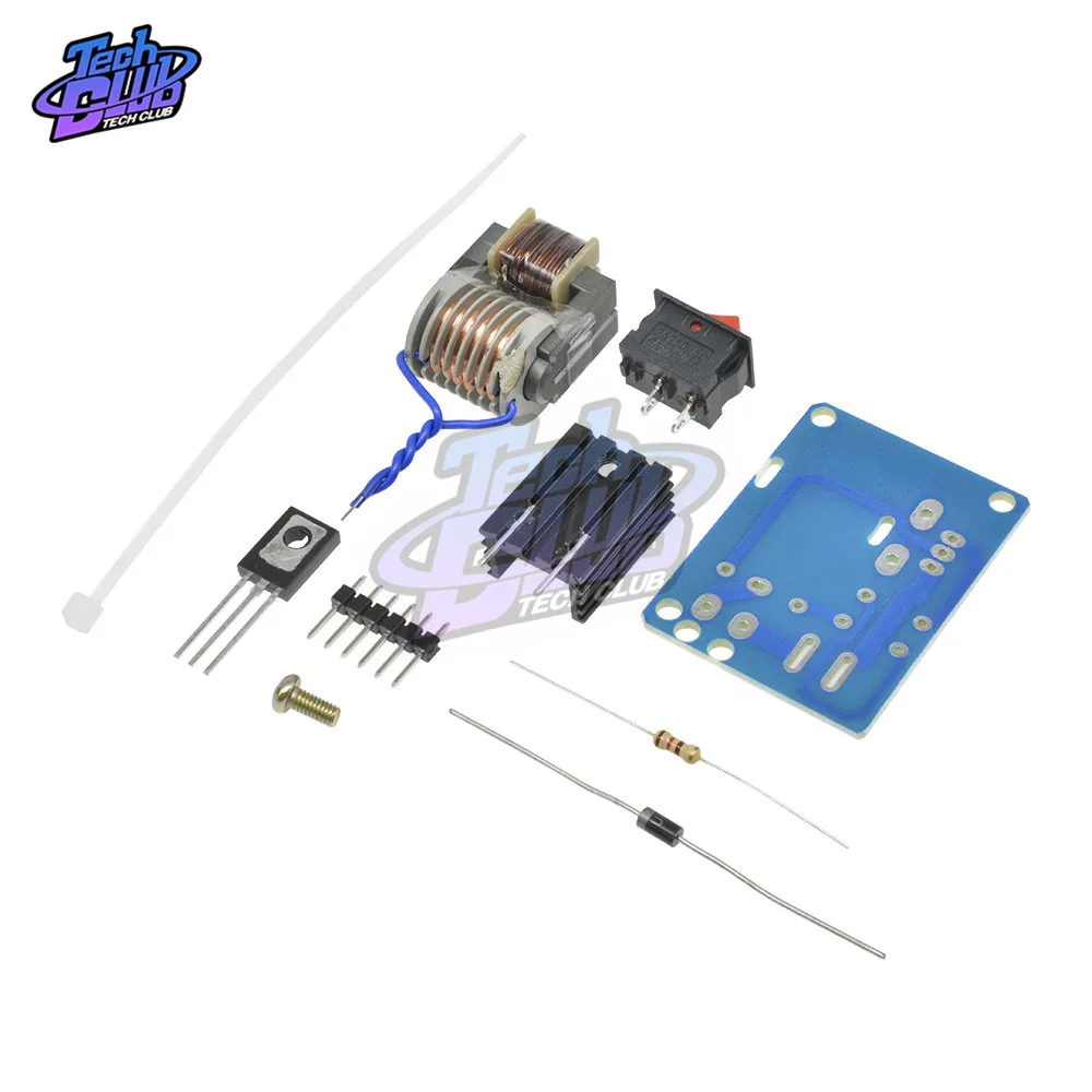 Генератор высокого напряжения 15 кВ повышающий инвертор модуль катушки зажигания