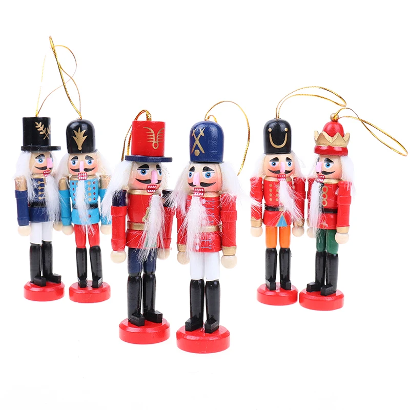 12 см кукольный Щелкунчик Рождественские Украшения настольные украшения