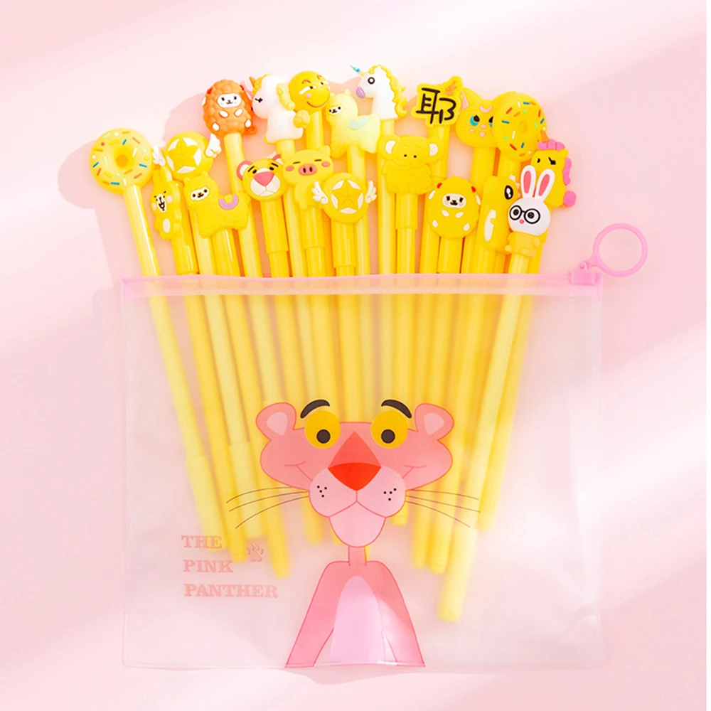 Гелевые чернила роликовые шариковые ручки милые для школы офиса канцелярские