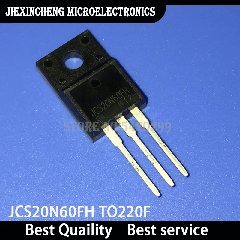10PCS JCS20N60FH TO220F JCS20N60 20N60 20A 600V TO-220F MOSFET New original | Электронные компоненты и