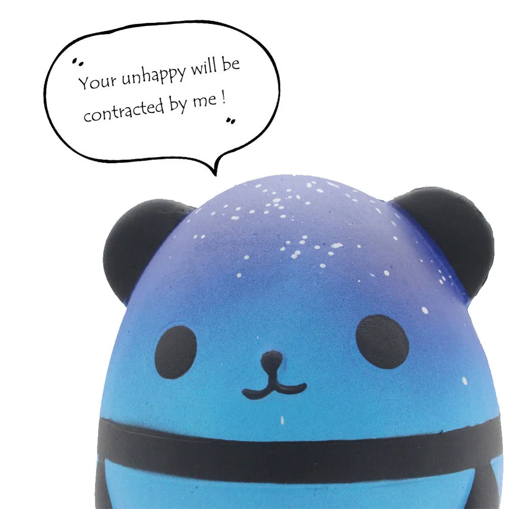 

Kawaii Jumbo Galaxy Panda Squishy Slow Rising Kids Toys Collect Doll Stress Relief AntiStress Fidget Toys Gifts For The 2021 N50
