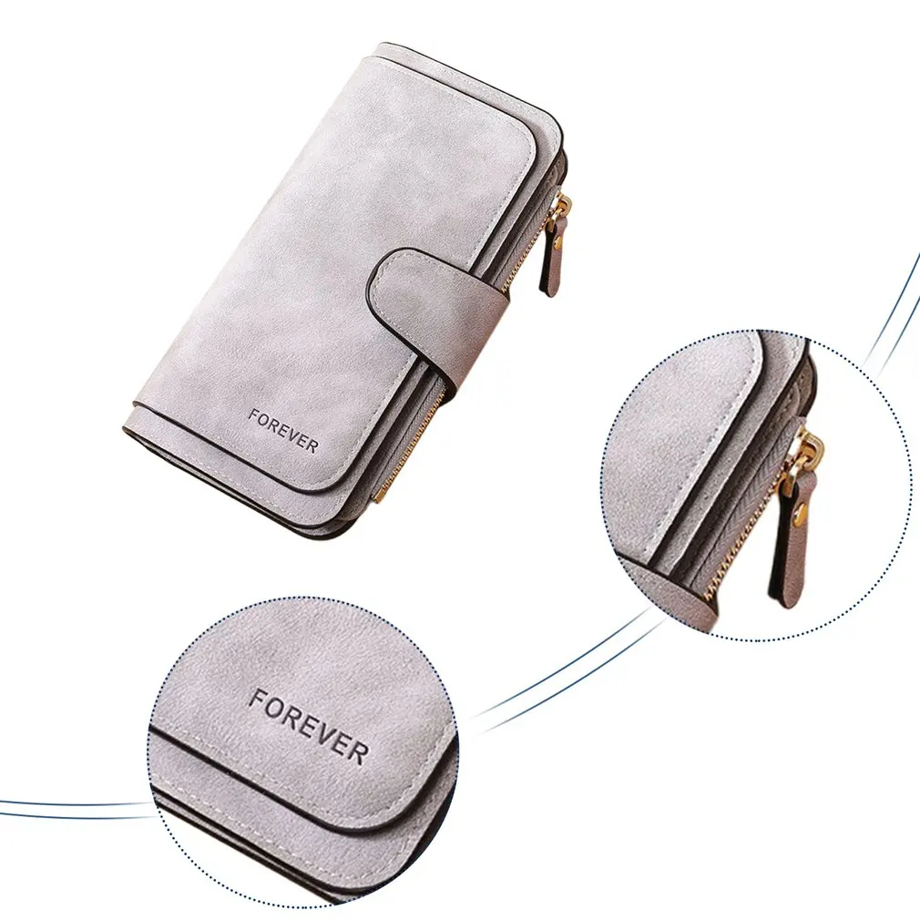 Новинка 2021 Модный женский кошелек из мягкой искусственной кожи кошельки на