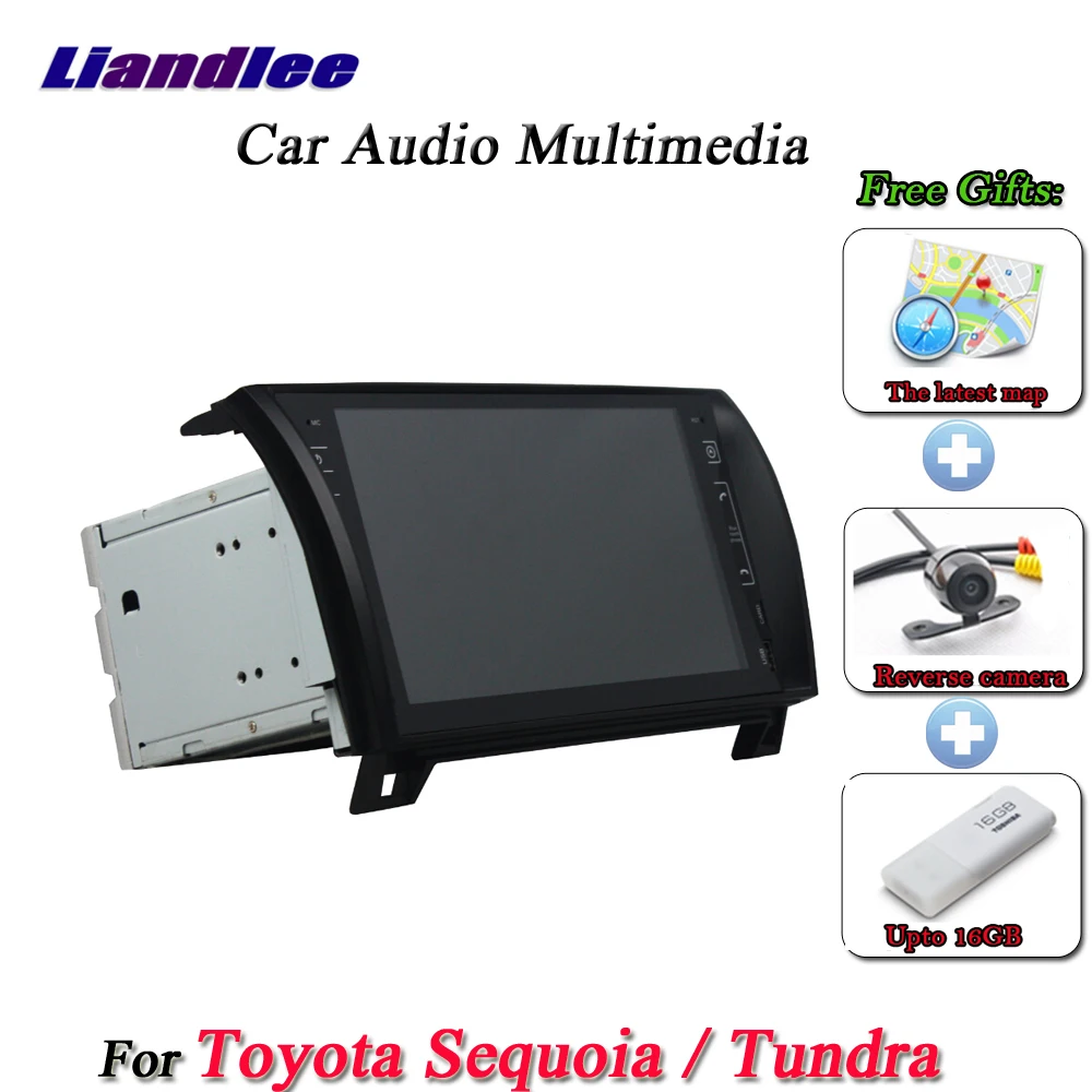 Liandlee автомобильная система Android для Toyota Sequoia / Tundra Радио Видео зеркальная ссылка GPS
