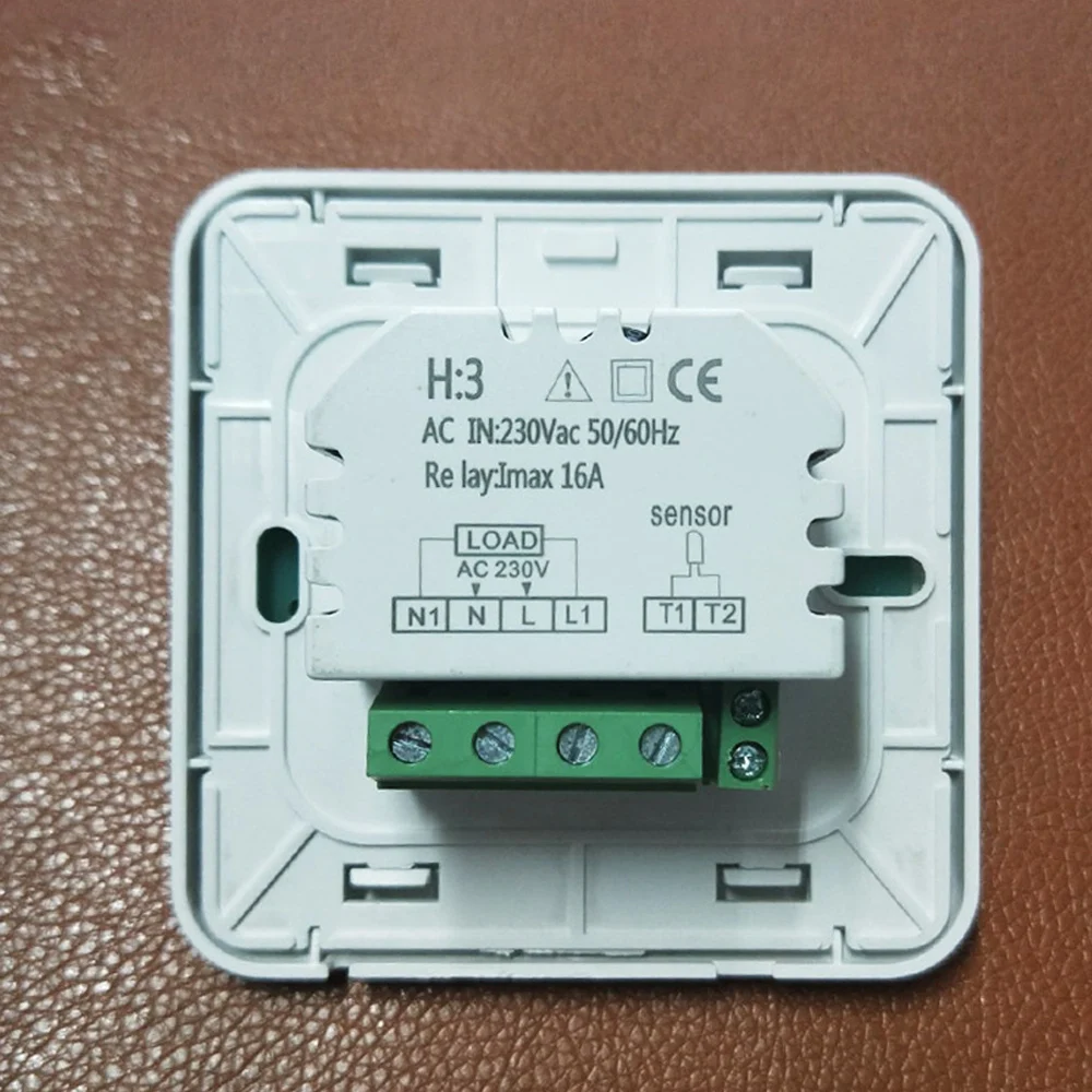 Junejour Home Thermoregulator Touch Screen Heating Thermostat For Warm Floor Electric System Temperature Controller | Инструменты