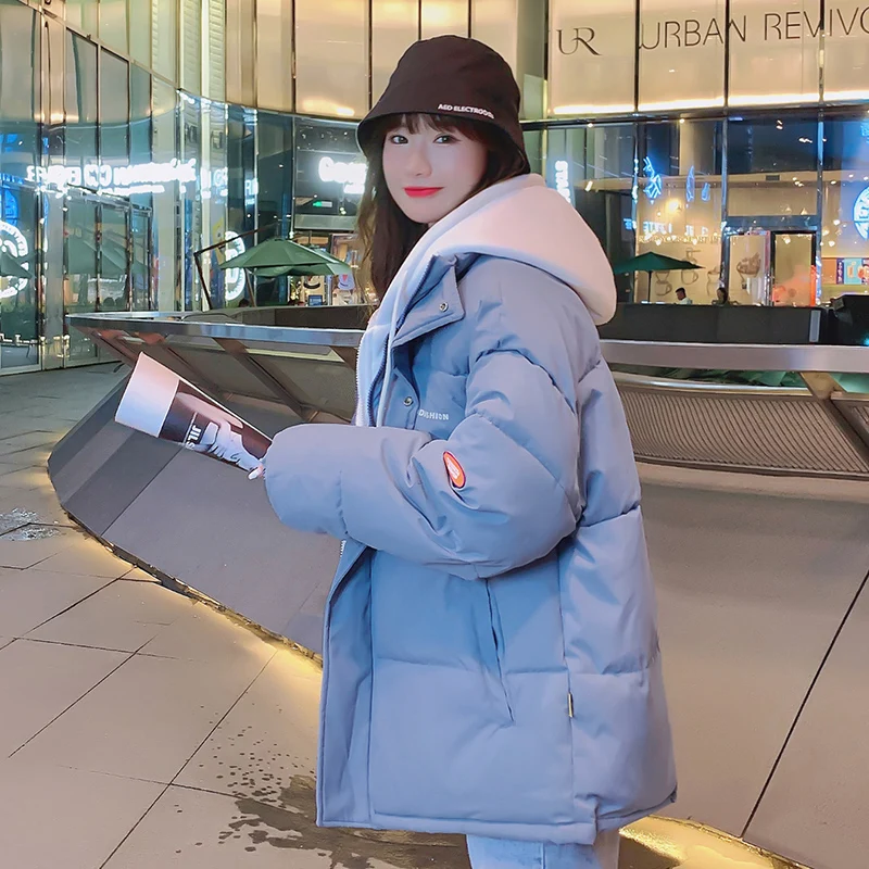 Short off-Season down Jacket for Women Cotton Clothing Cotton Coat Korean Style Loose Autumn Winter Coat Cotton-Padded Jacket
