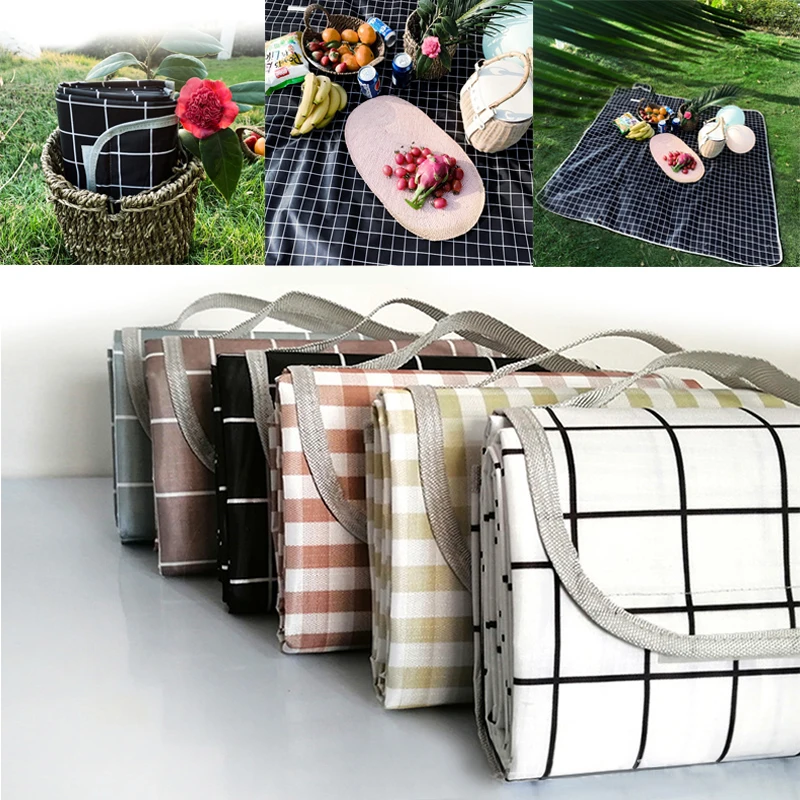 

Водонепроницаемый коврик для кемпинга, пляжное одеяло, портативный напольный матрас для пикника, матрас, коврик для пикника, одеяло, игрово...