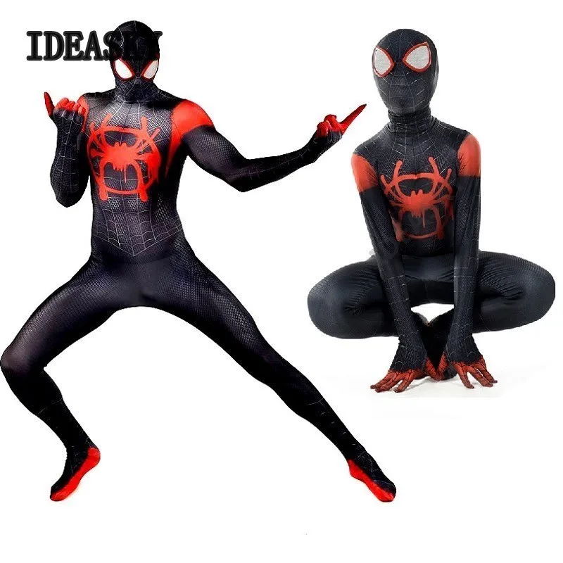 Человек паук в Человека паука текстами и сюжетами из миль костюм Моралес маска