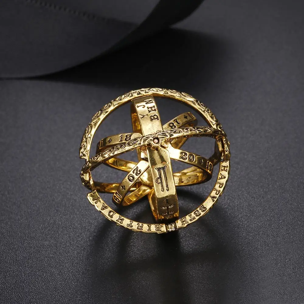 gold Модное винтажное Перидот позолоченное кольцо с драгоценными камнями для женщин и мужчин свадебное украшение для пальцев ювелирные изделия аксессуары Размер 6-10 - Цвет основного камня: gold