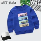 Свитшот для мальчиков и девочек, детский дизайн DMC Delorean, худи, детские осенние Топы, Детская Хлопковая одежда, KYT2260