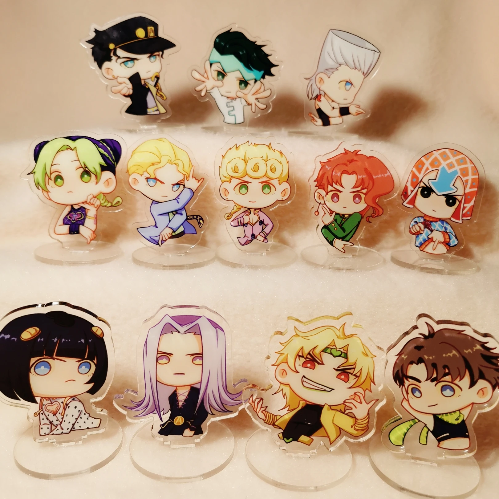 Невероятное приключение Джоджо Kujo Jotaro Kakyoin Noriaki Giovanna bruo Bucciarati фигурка на