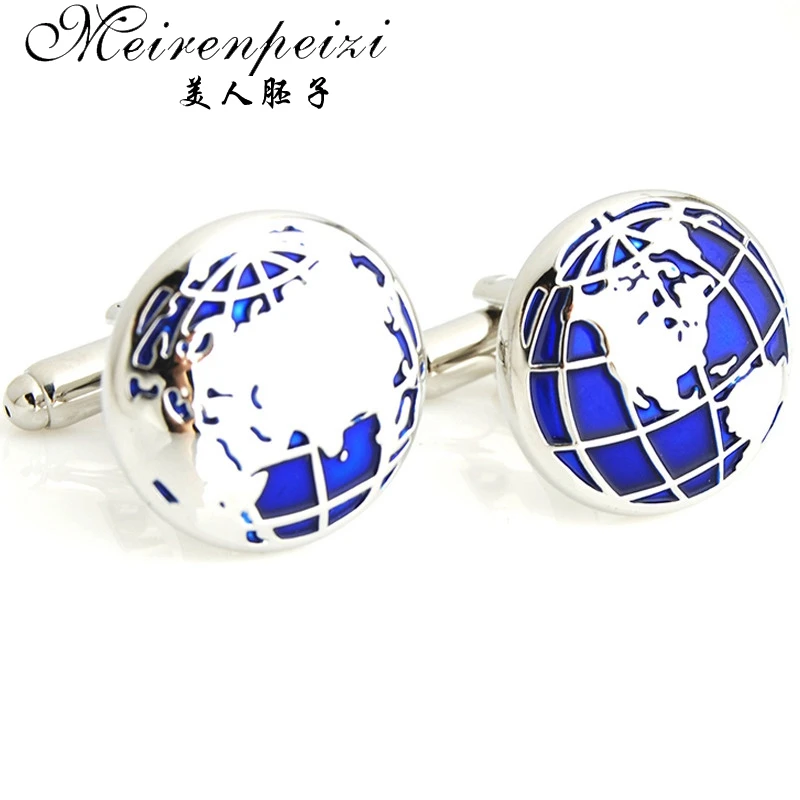

World Map Cufflinks Globe Cuff Links Map Cuff Links Accessories Gift for Traveler Wedding Cuff Links for Groom Groomsmen