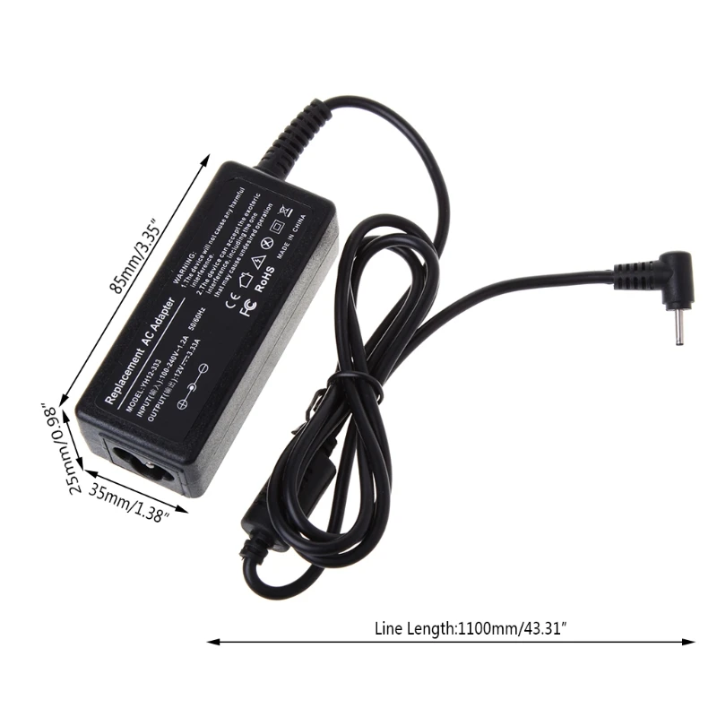 Сменный Адаптер для зарядного устройства 12 В 3 33 А ноутбука Samsung | Электроника