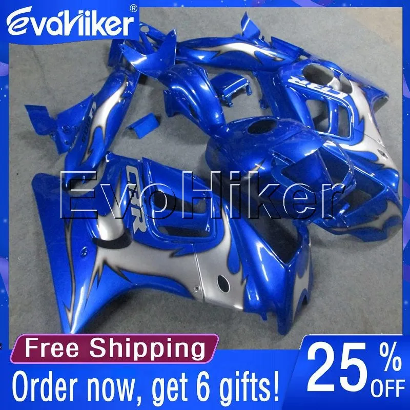 

Custom motorcycle fairing for CBR600F3 1995-1996 motorcycle plastic cover blue+gifts