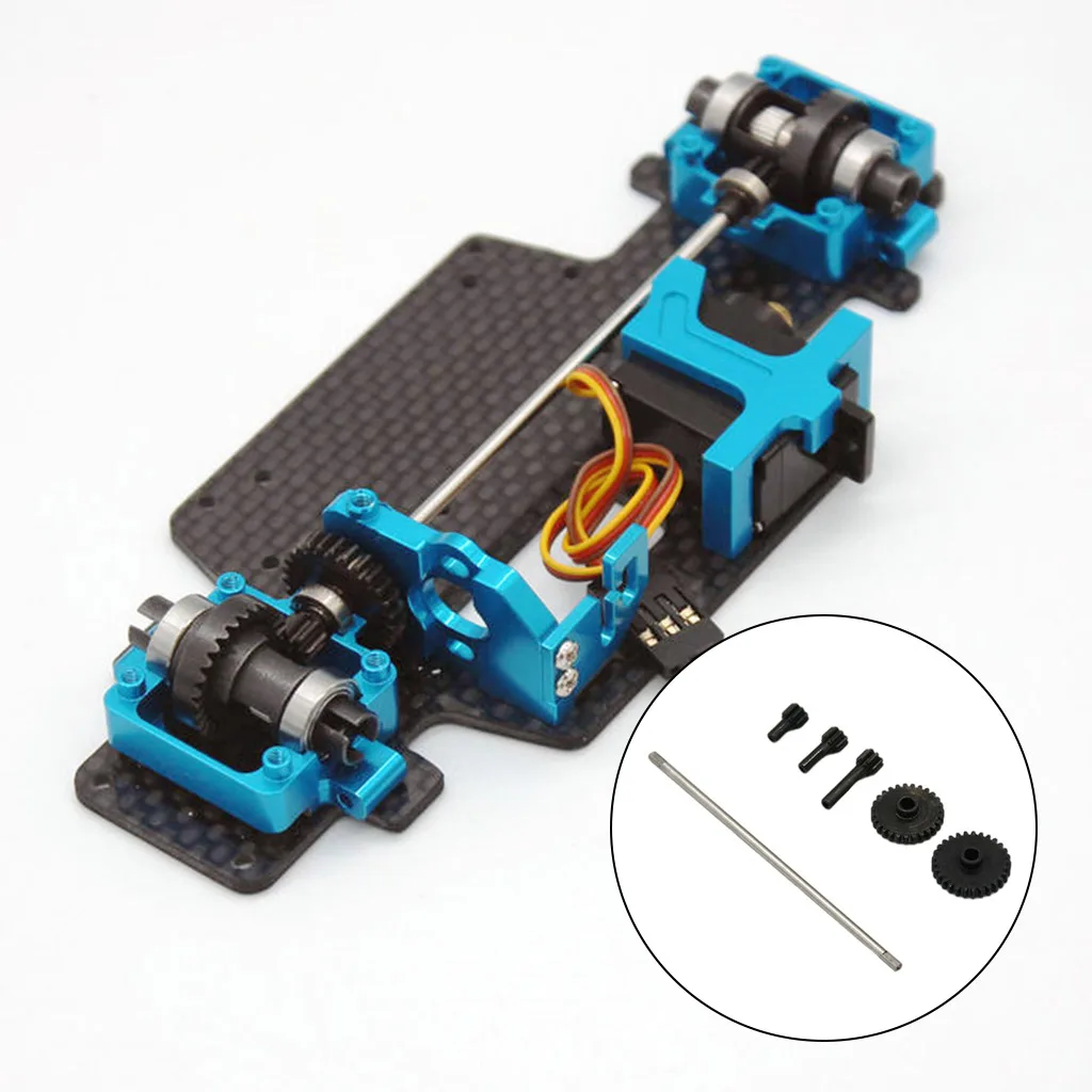 

1:28 RC Reduction Gear,Front and Rear Drive Gear for Wltoys K989 K979 K989 P939 Mosquito Car Upgrade Parts